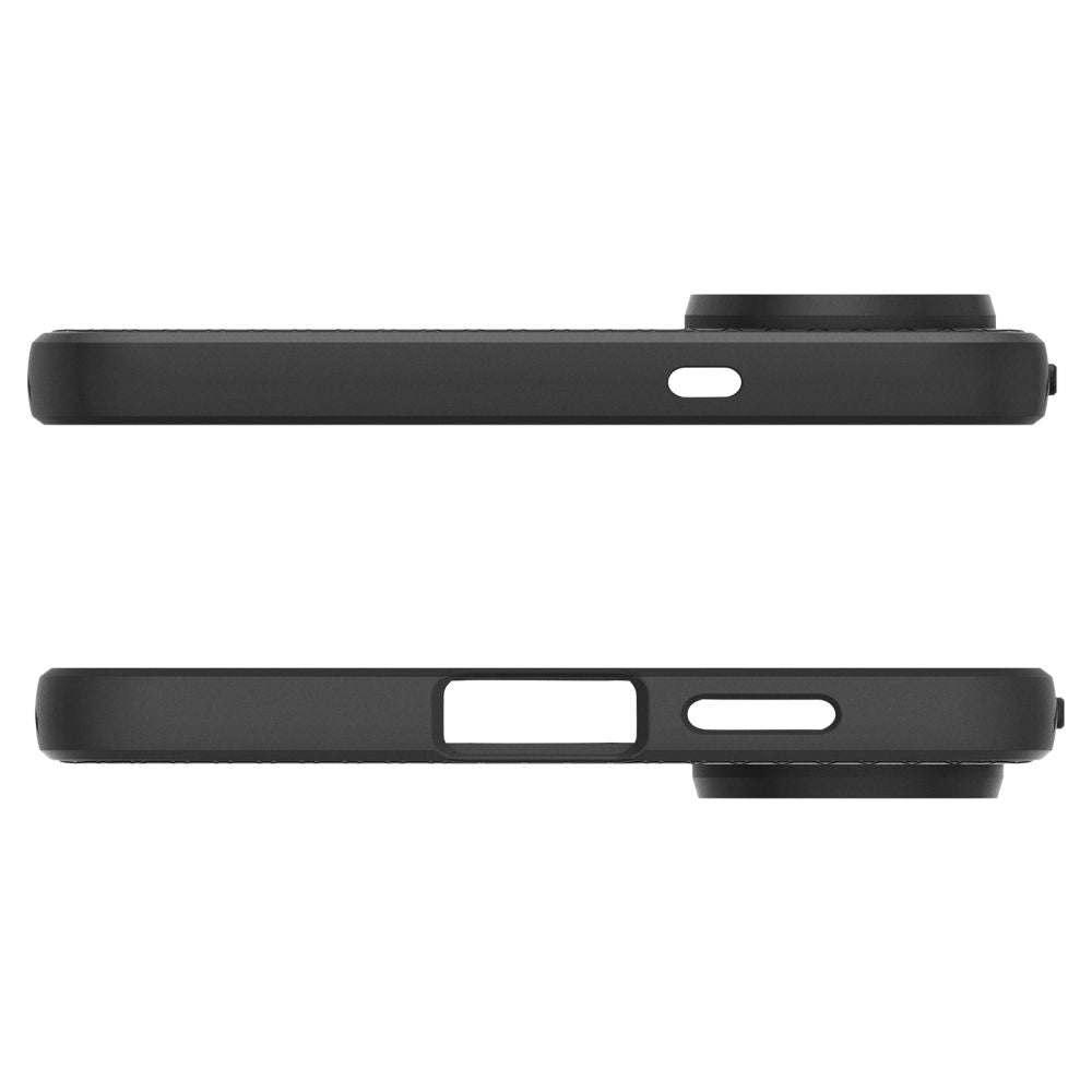 Spigen Liquid Air dėklas Samsung Galaxy S25 Edge – juodas