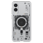 Spigen Ultra Hybrid Mag MagSafe dėklas Galaxy S25 Edge – skaidrus