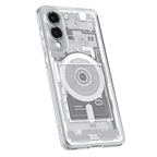 Spigen Ultra Hybrid MagSafe dėklas Galaxy S25 Edge – baltas