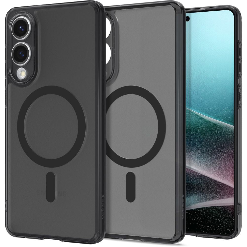 Spigen Ultra Hybrid MagSafe dėklas Galaxy S25 Edge – juodas