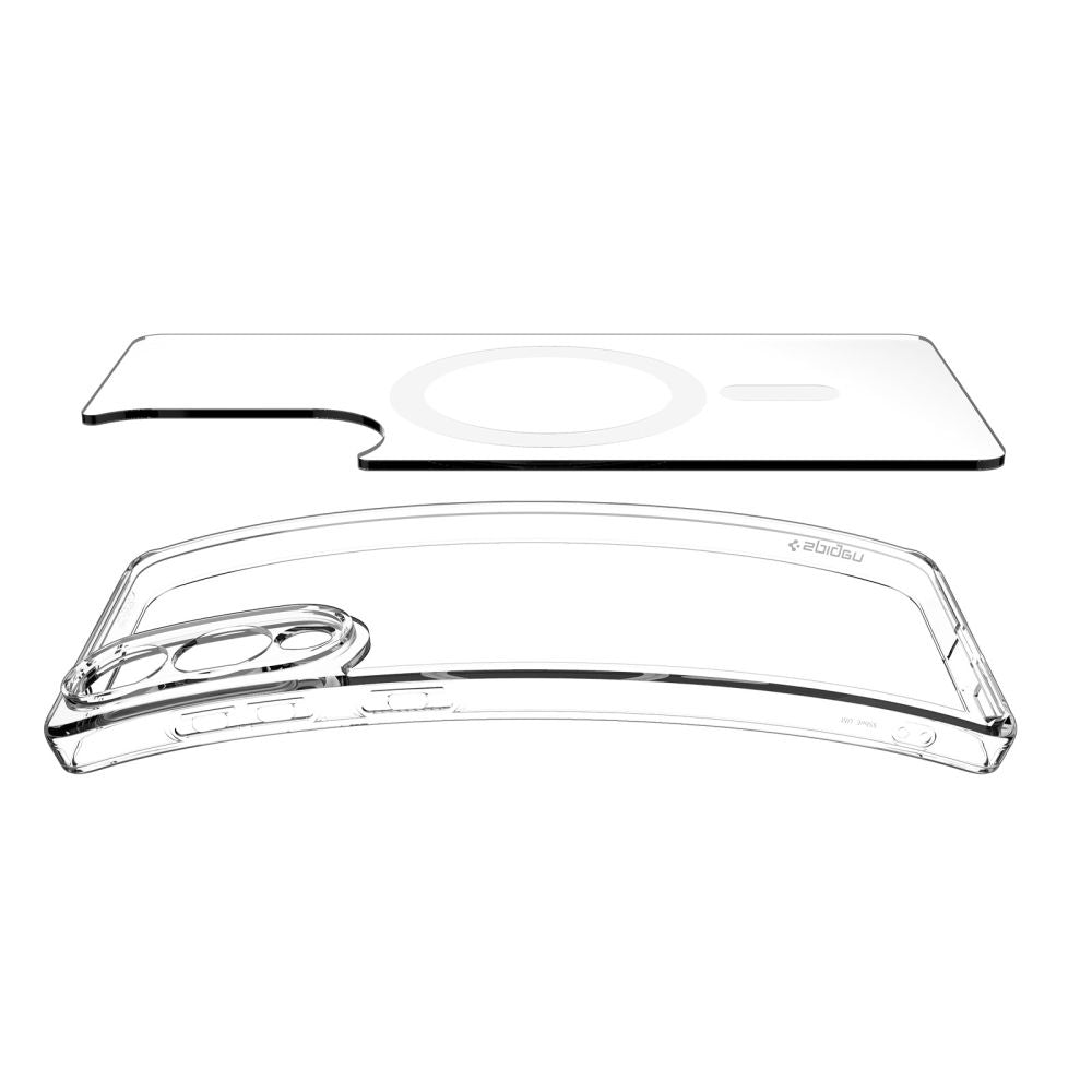 Spigen Ultra Hybrid MagSafe dėklas Galaxy S25 Edge – skaidrus