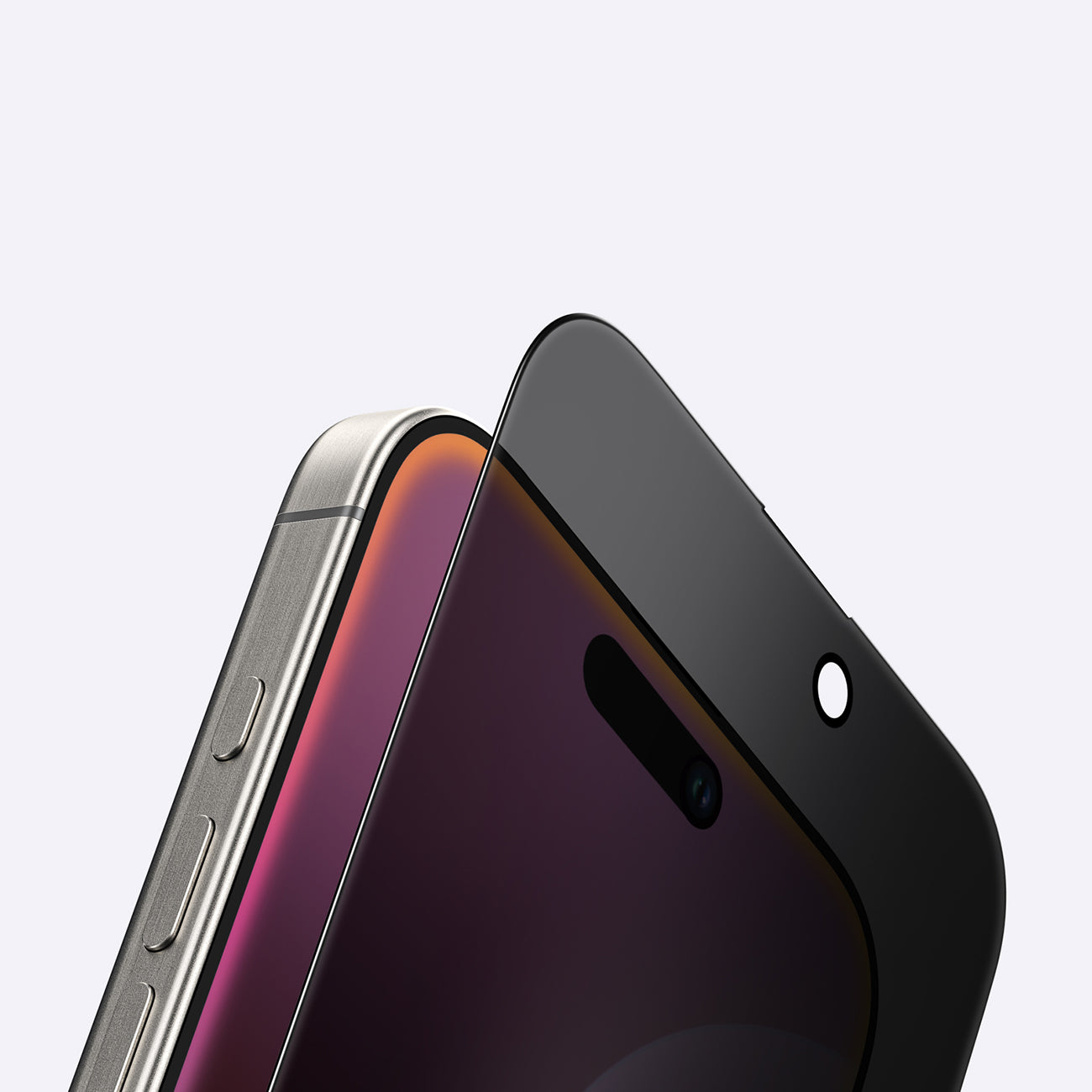 AmazingThing Radix privatumo stiklas iPhone 16 Pro Max -- iPhone 16 Pro Max