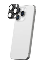 AmazingThing Aviacinio lygio lydinio grūdinto stiklo objektyvas, skirtas iPhone 16 Pro / 16 Pro Max fotoaparato objektyvas – juodas