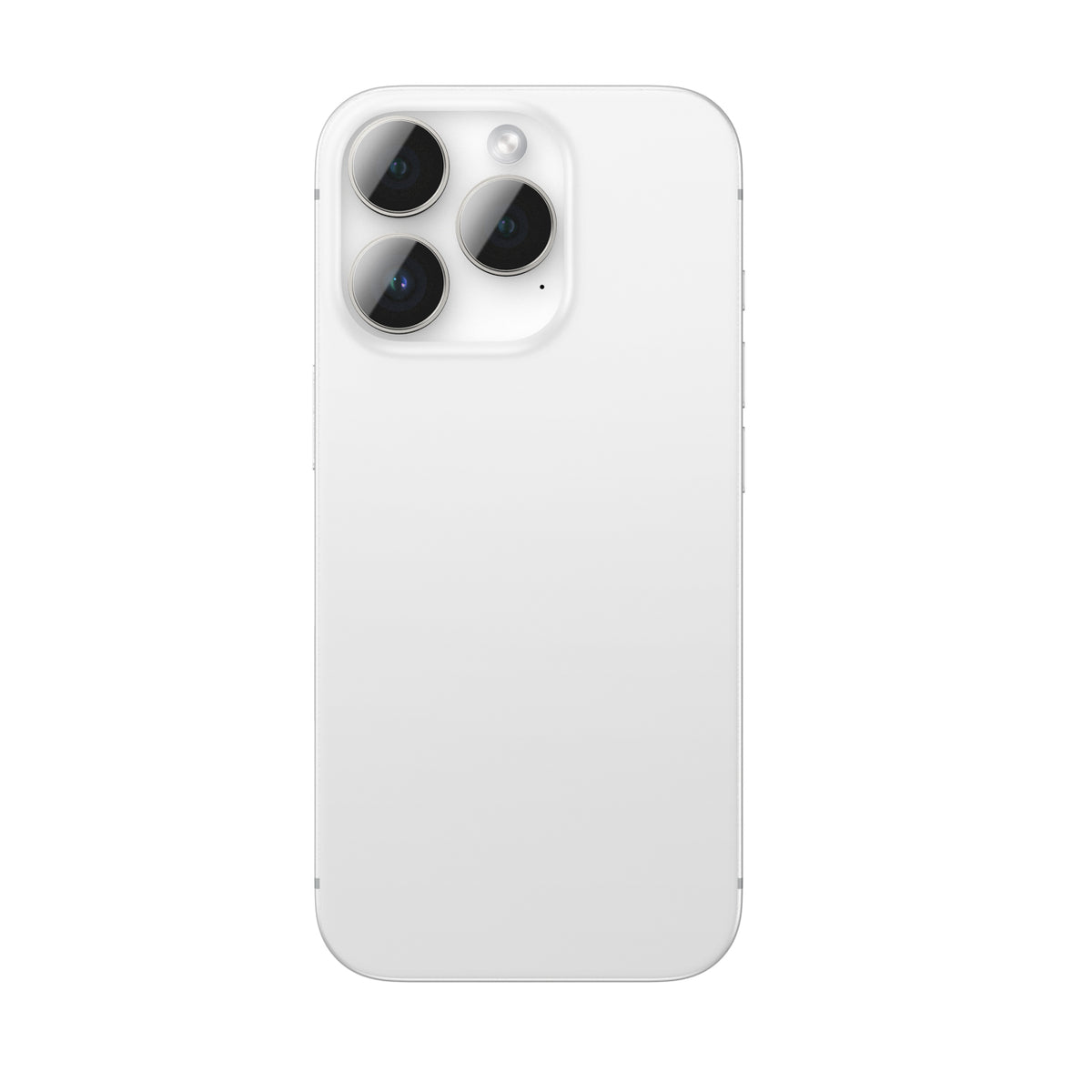AmazingThing objektyvų apsauga iPhone 16 Pro/Max – sidabrinė