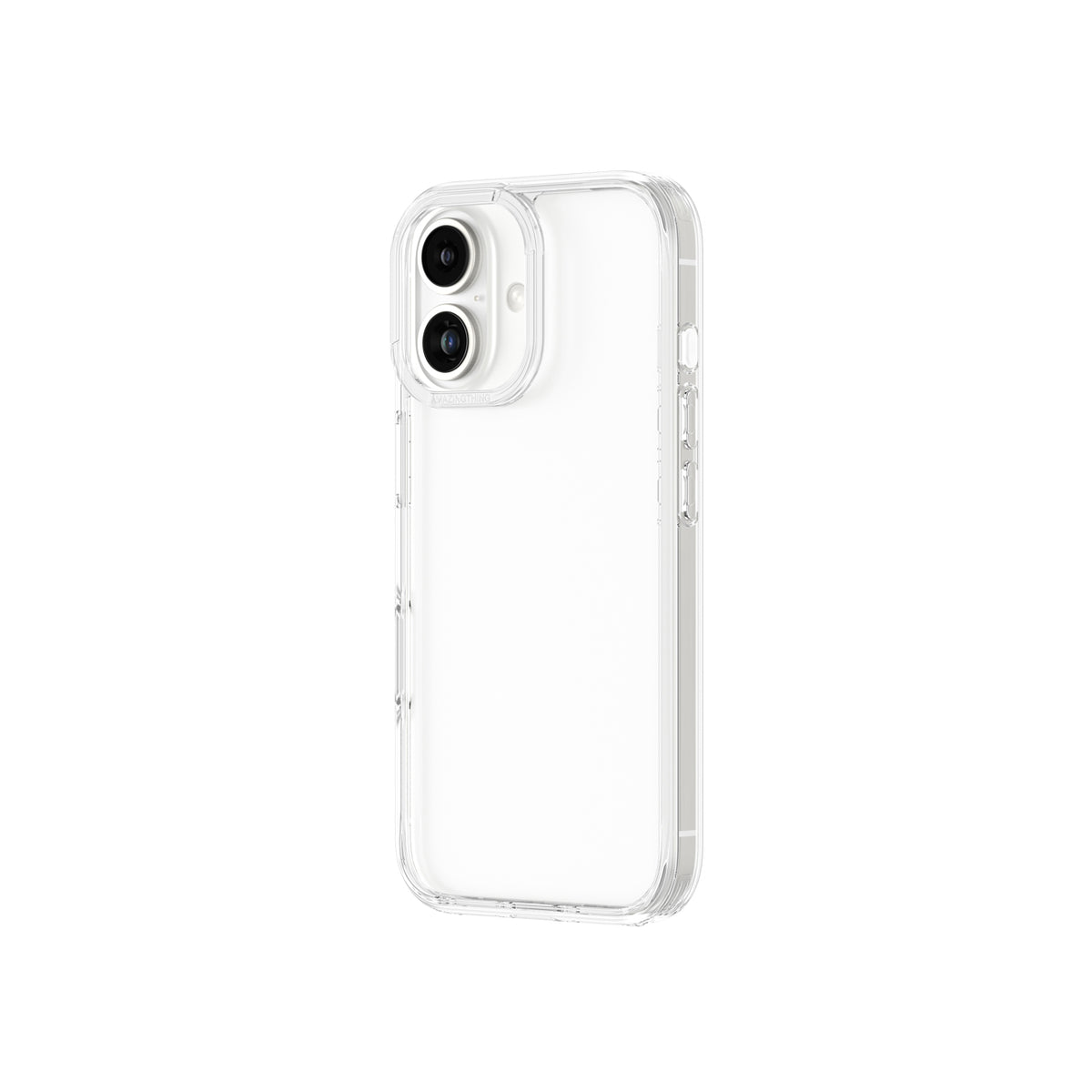 AmazingThing Minimal dėklas iPhone 16 Plus – skaidrus
