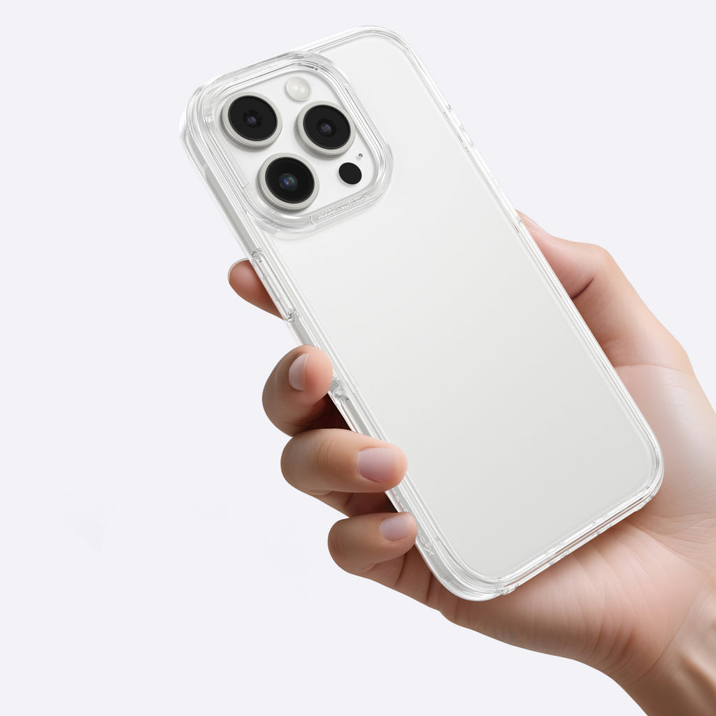 AmazingThing Minimal dėklas iPhone 16 Pro Max – skaidrus