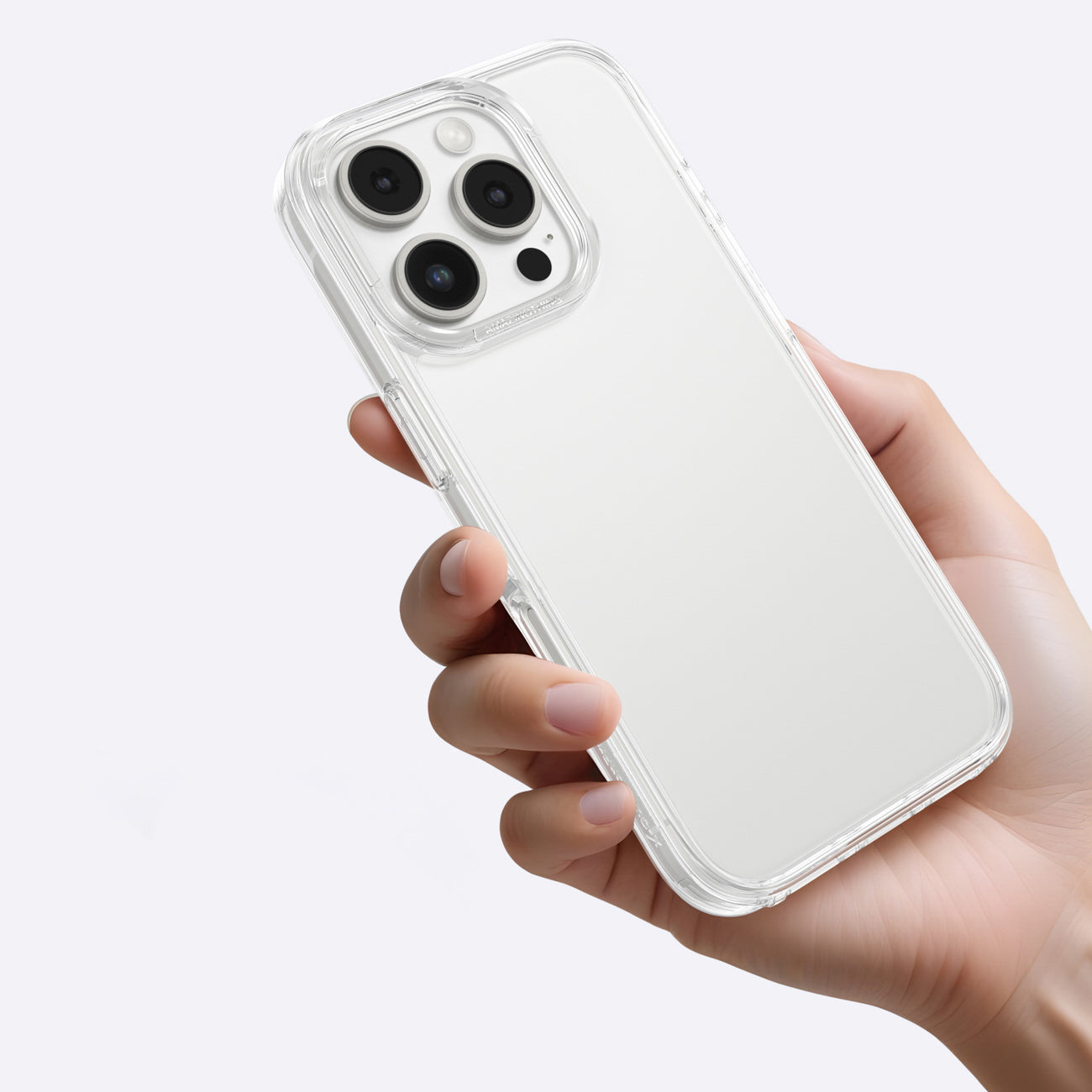 AmazingThing Minimal dėklas iPhone 16 Pro Max – skaidrus