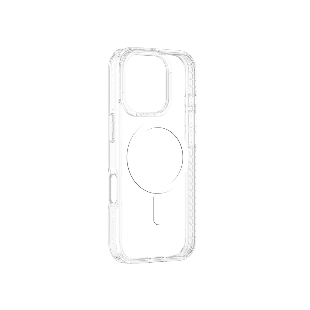 AmazingThing Titan Pro Mag Case su magnetiniu ziedu skirtai iPhone 16 Pro - Skaidri -- iPhone 16 Pro
