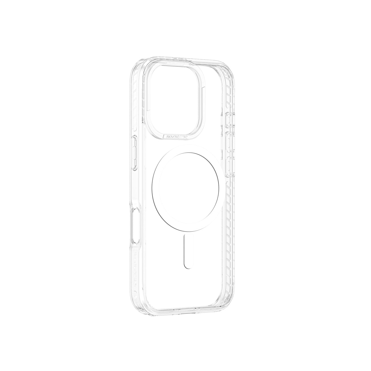 AmazingThing Titan Pro Mag Case su magnetiniu ziedu skirtai iPhone 16 Pro - Skaidri -- iPhone 16 Pro