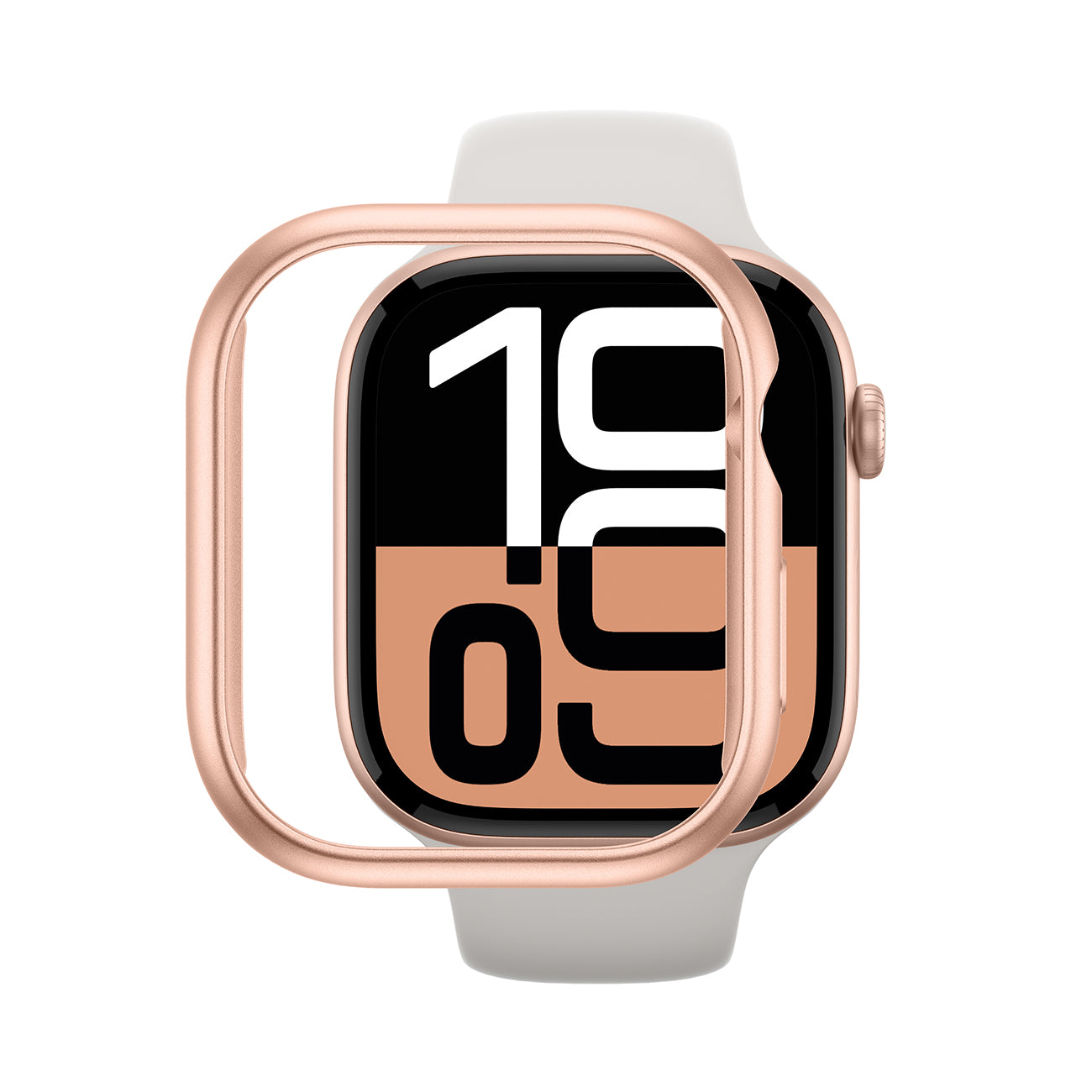AmazingThing Minimal Case Apple Watch 46mm – Rose Gold -- Apple Watch 46mm