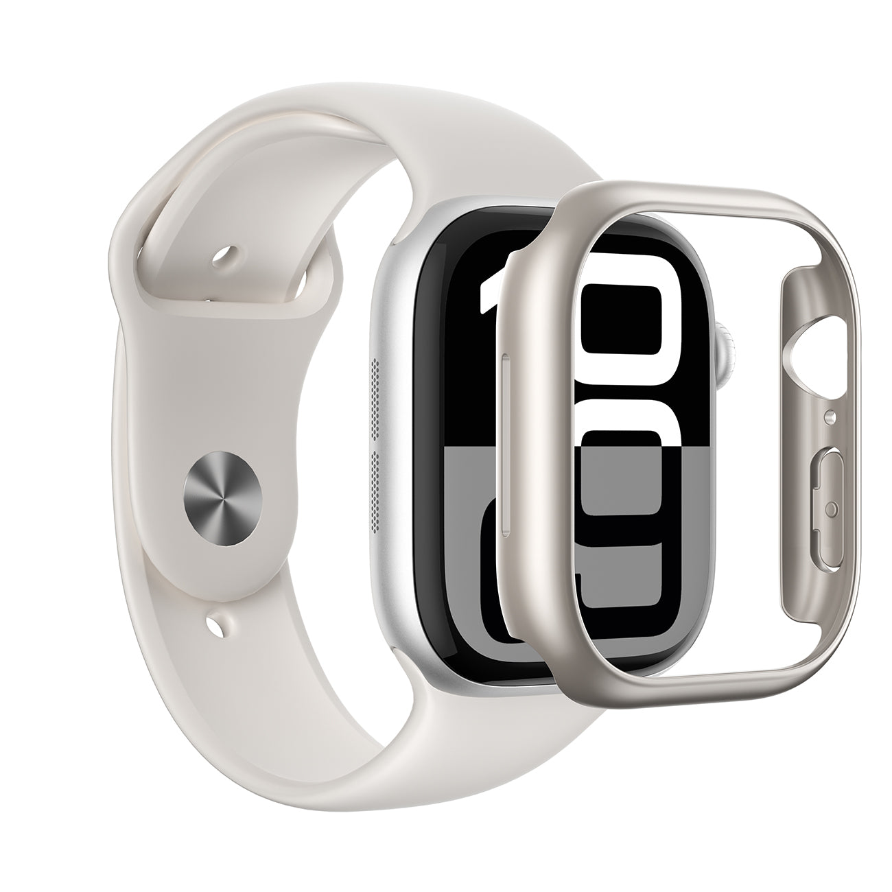 AmazingThing Minimal Case for Apple Watch 46mm – sidabrinis -- Apple Watch 46mm