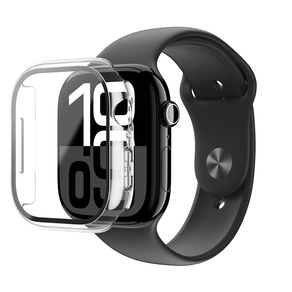 AmazingThing Radix Glass dėklas Apple Watch 46mm - Skaidrus -- Apple Watch 46mm