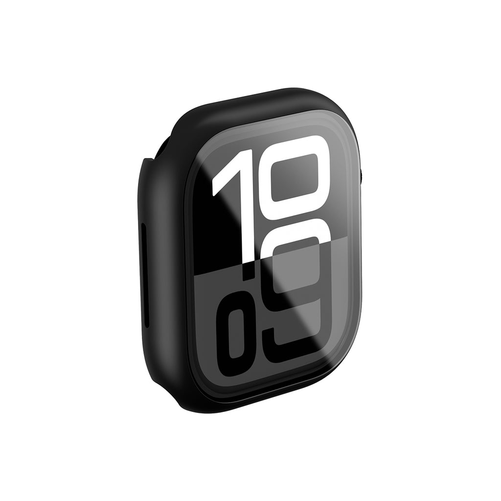 AmazingThing Radix Glass dėklas Apple Watch 46mm – Juodas -- Apple Watch 46mm