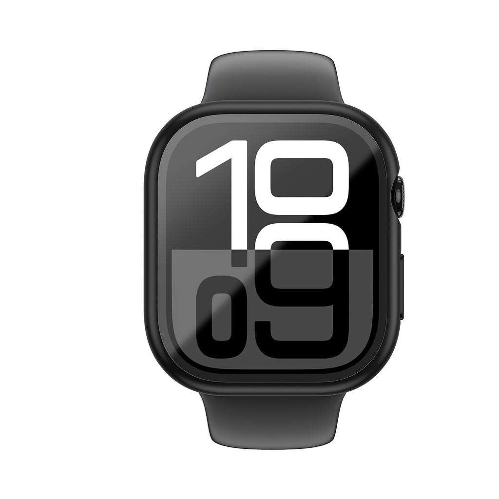 AmazingThing Radix Glass dėklas Apple Watch 42mm - Juodas -- Apple Watch 42mm