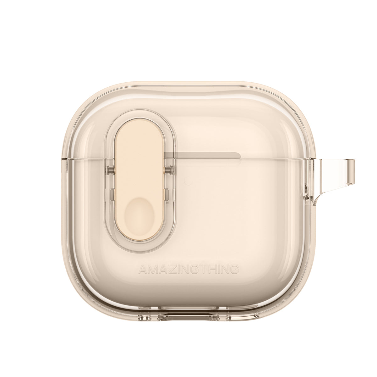 Minimalus „AmazingThing“ dėklas, skirtas „AirPods“ 4 – dykuma