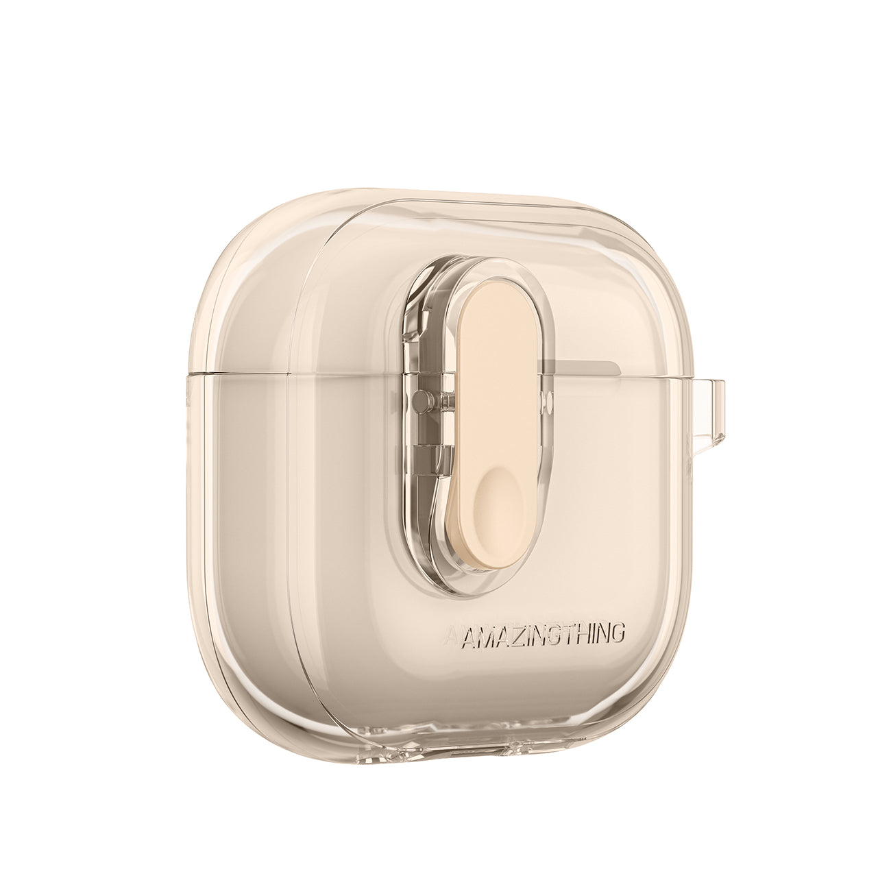 Minimalus „AmazingThing“ dėklas, skirtas „AirPods“ 4 – dykuma