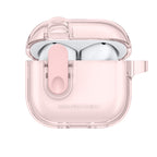 Minimalus „AmazingThing“ dėklas, skirtas „AirPods“ 4 – rožinis