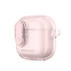 Minimalus „AmazingThing“ dėklas, skirtas „AirPods“ 4 – rožinis