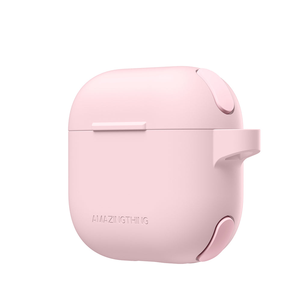 „AmazingThing Omni“ dėklas, skirtas „AirPods“ 4 – rožinis