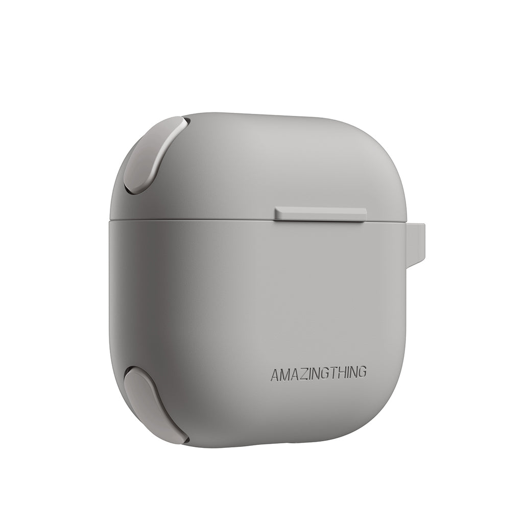 AmazingThing Omni Case skirtai AirPods 4 - Pilka -- AirPods 4