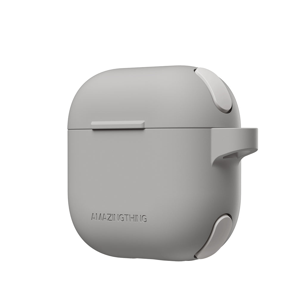 AmazingThing Omni Case skirtai AirPods 4 - Pilka -- AirPods 4