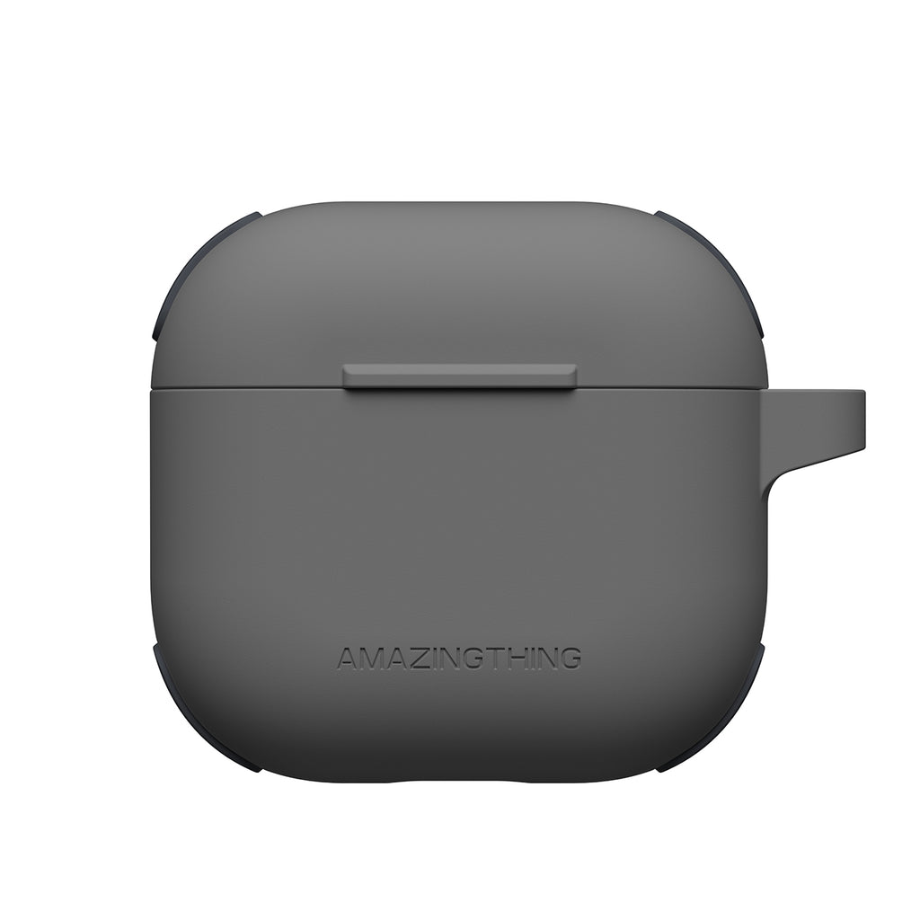 „AmazingThing Omni“ dėklas, skirtas „AirPods“ 4 – juodas