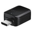 Samsung EE-UN930 USB-A į USB-C OTG adapteris (masinis – keičiama pakuotė) – juoda