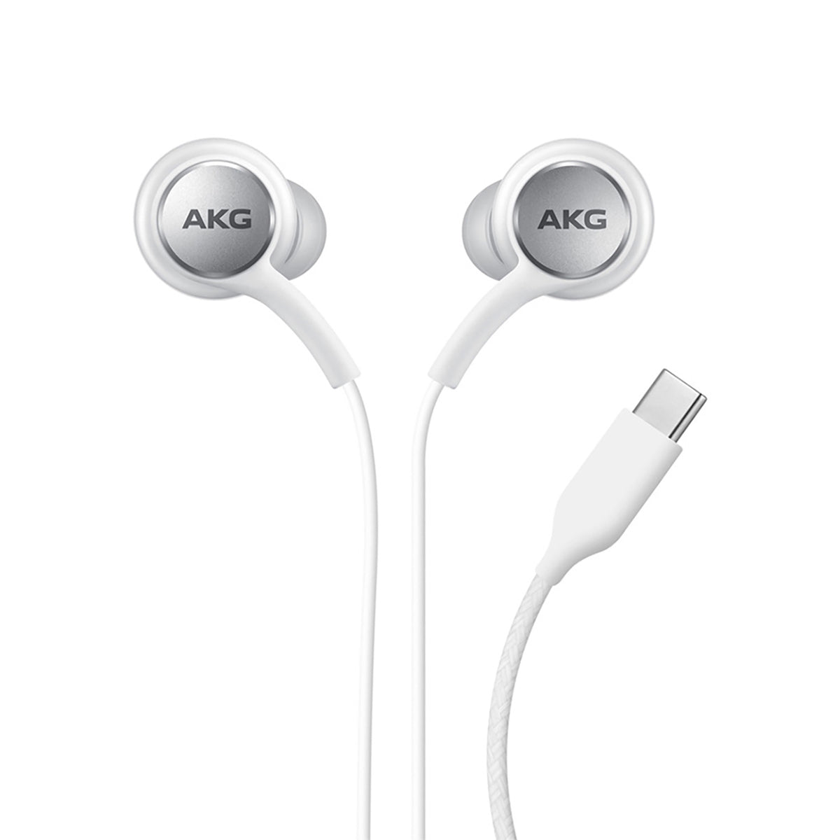 „Samsung EO-IC100BWE“ USB-C stereofoninės „Hi-Fi“ laidinės ausinės (OOB masė – pakaitinė pakuotė) – balta