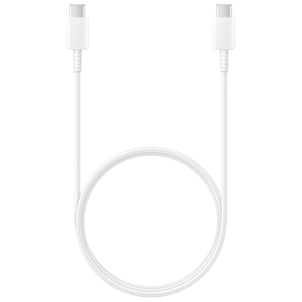 Samsung EP-DA705BWE USB-C - USB-C 3A Laidas 1m (OOB Bulk - pakaitinė pakuotė) - baltas