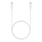 Samsung EP-DN975BWE USB-C - USB-C 5A Laidas 1m (Bulk - pakaitinė pakuotė) - baltas