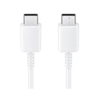 Samsung EP-DN975BWE USB-C - USB-C 5A Laidas 1m (Bulk - pakaitinė pakuotė) - baltas