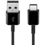 Samsung EP-DR140ABE USB-A - USB-C Laidas 0.8m (Bulk - pakaitinė pakuotė) - juodas