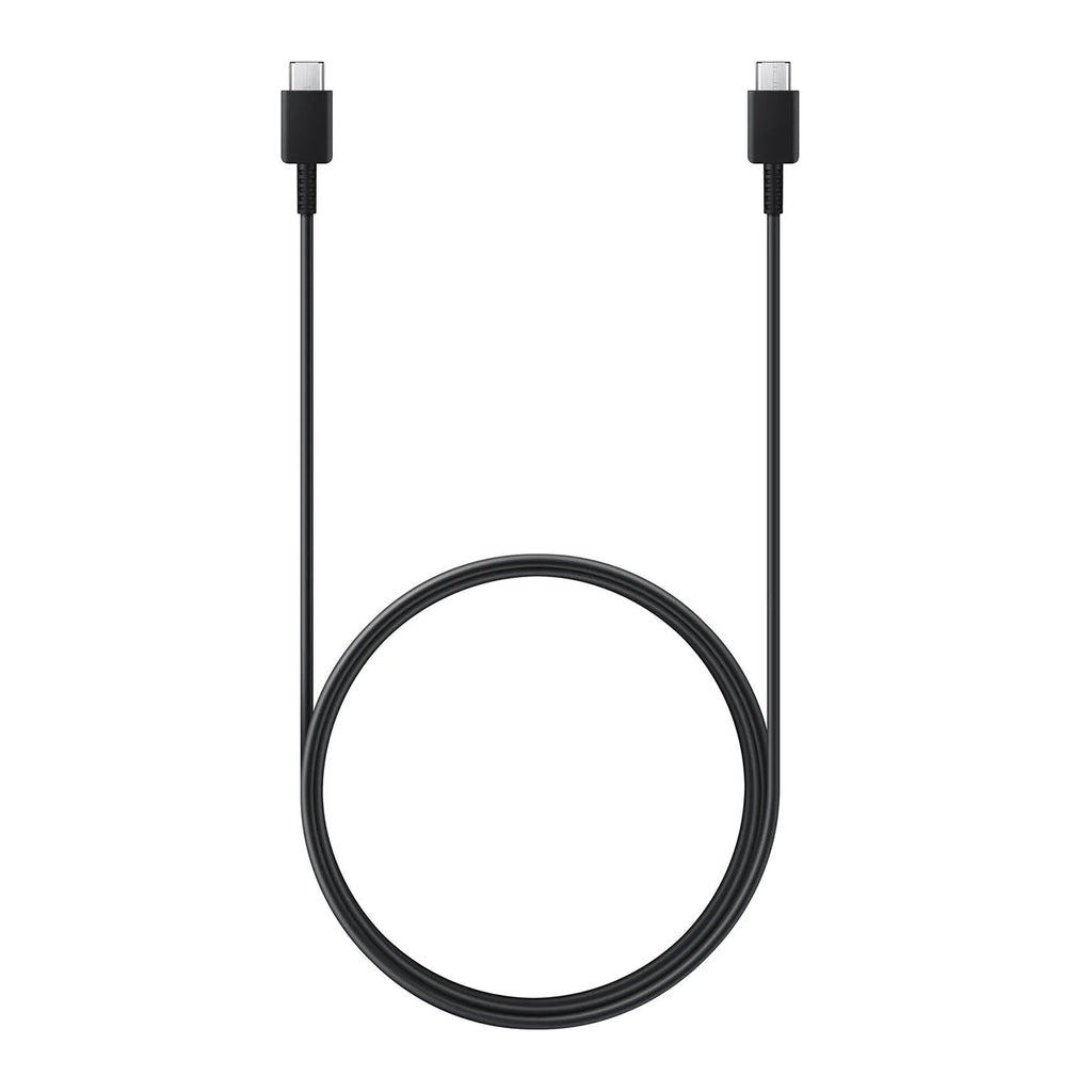 Samsung EP-DX310JBE USB-C - USB-C 3A Laidas 1.8m (Bulk - pakaitinė pakuotė) - juodas