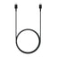 Samsung EP-DX310JBE USB-C - USB-C 3A Laidas 1.8m (Bulk - pakaitinė pakuotė) - juodas