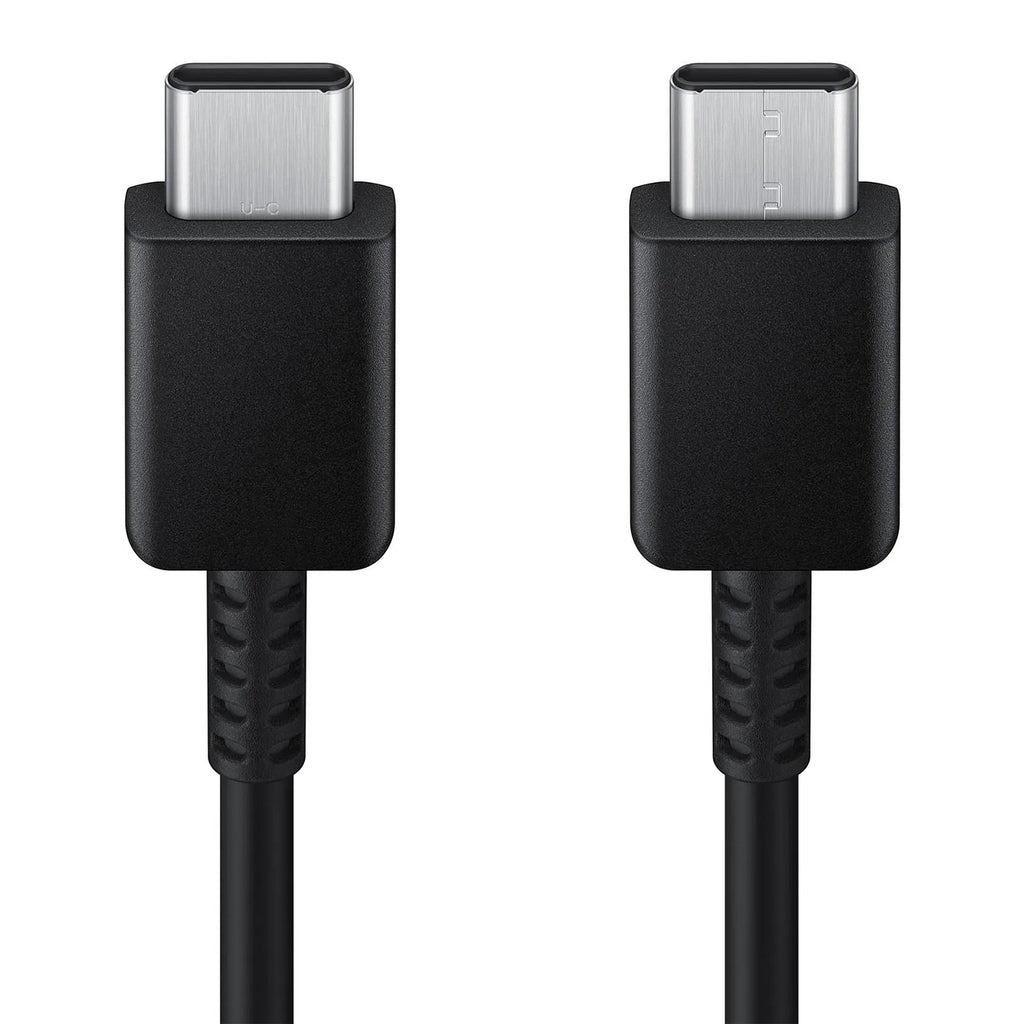 Samsung EP-DX310JBE USB-C - USB-C 3A Laidas 1.8m (Bulk - pakaitinė pakuotė) - juodas