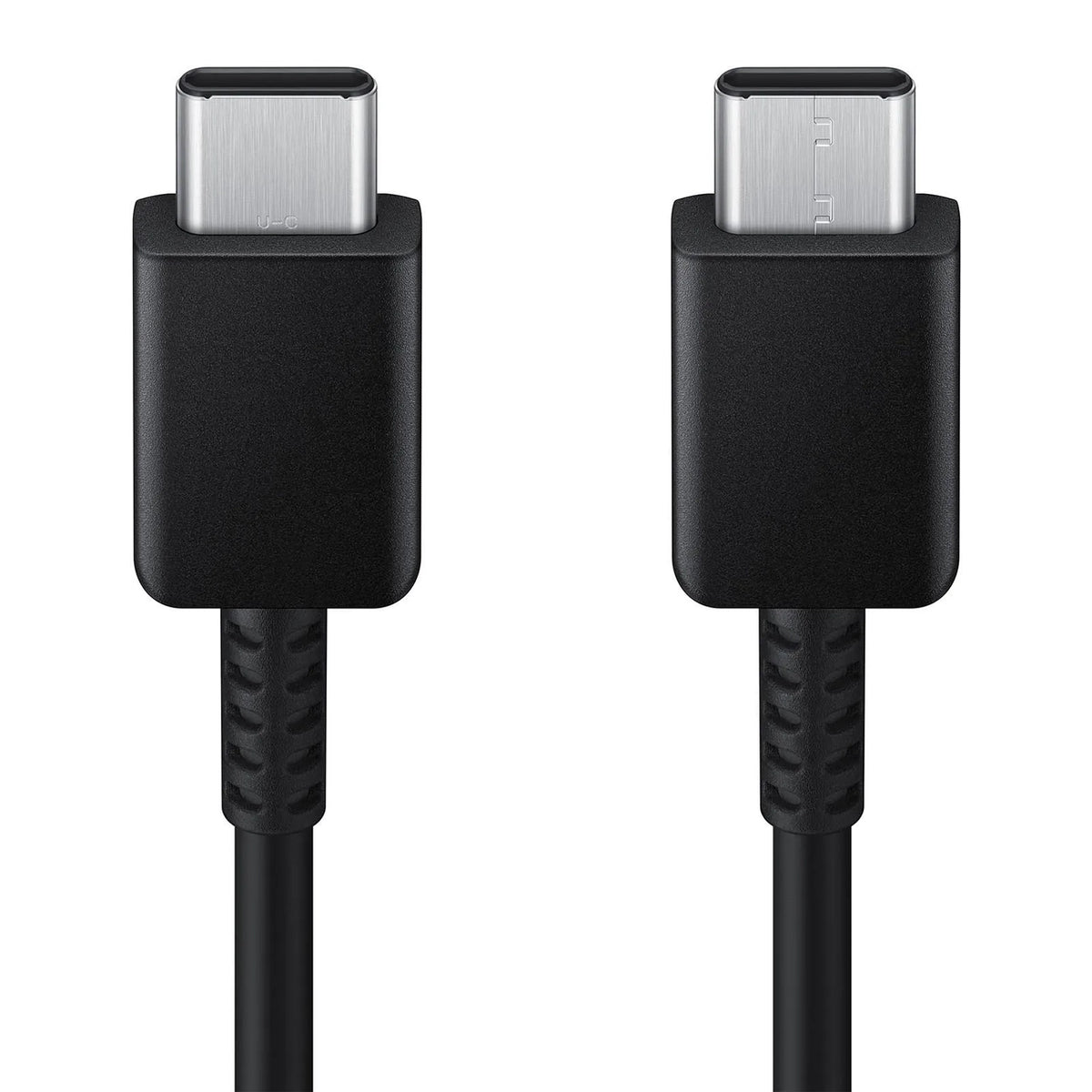 Samsung EP-DX310JBE USB-C - USB-C 3A Laidas 1.8m (Bulk - pakaitinė pakuotė) - juodas