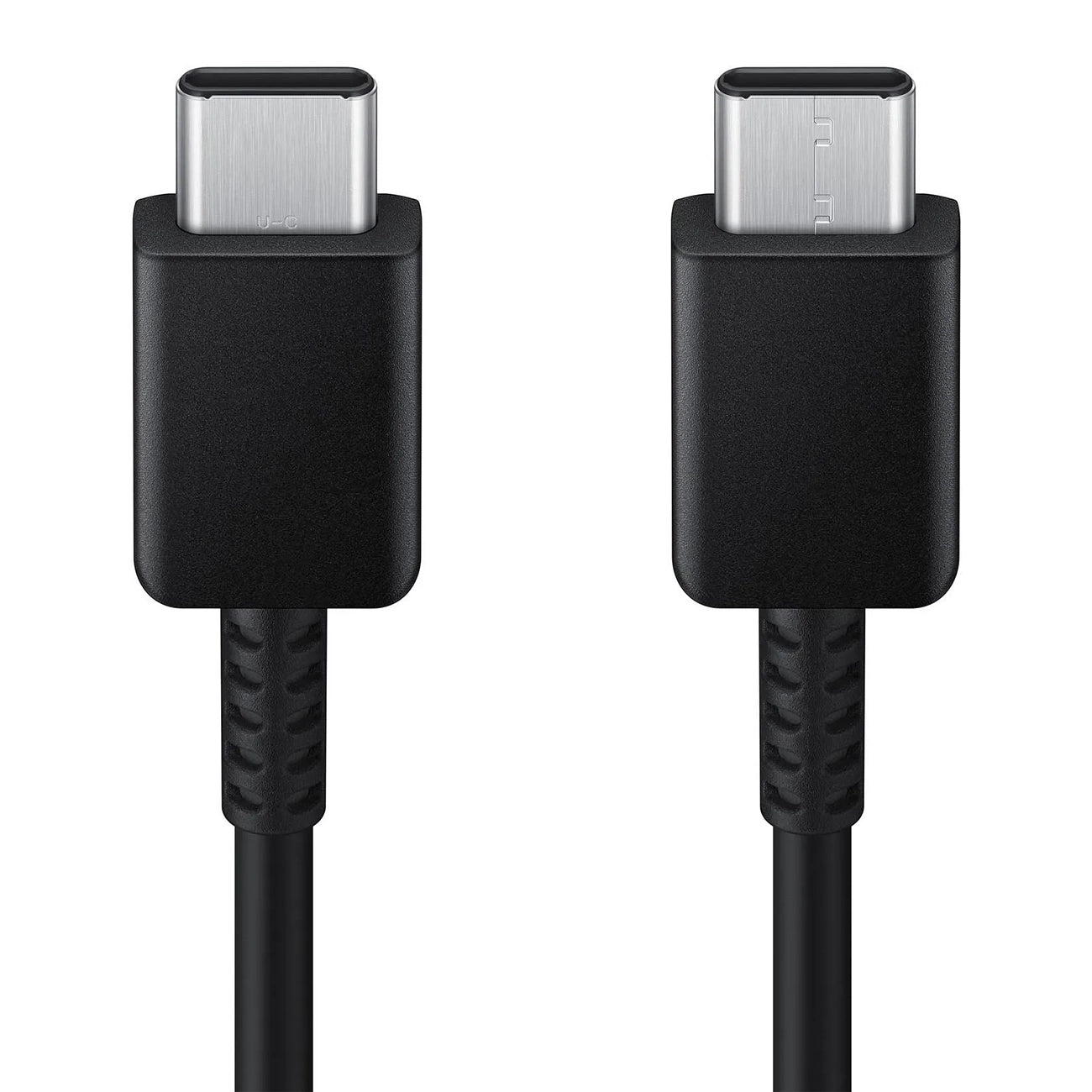 Samsung EP-DX310JBE USB-C - USB-C 3A Laidas 1.8m (Bulk - pakaitinė pakuotė) - juodas