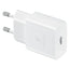 Samsung EP-T1510EWE 15W USB-C sieninis įkroviklis (OOB Bulk - pakaitinė pakuotė) - baltas -- Samsung EP-T1510EWE 15W...