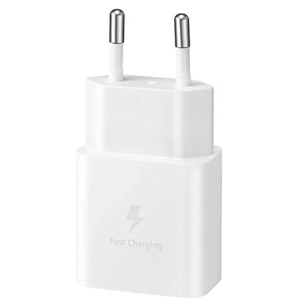 Samsung EP-T1510EWE 15W USB-C sieninis įkroviklis (OOB Bulk - pakaitinė pakuotė) - baltas -- Samsung EP-T1510EWE 15W...