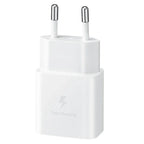 Samsung EP-T1510EWE 15W USB-C sieninis įkroviklis (OOB Bulk - pakaitinė pakuotė) - baltas -- Samsung EP-T1510EWE 15W...