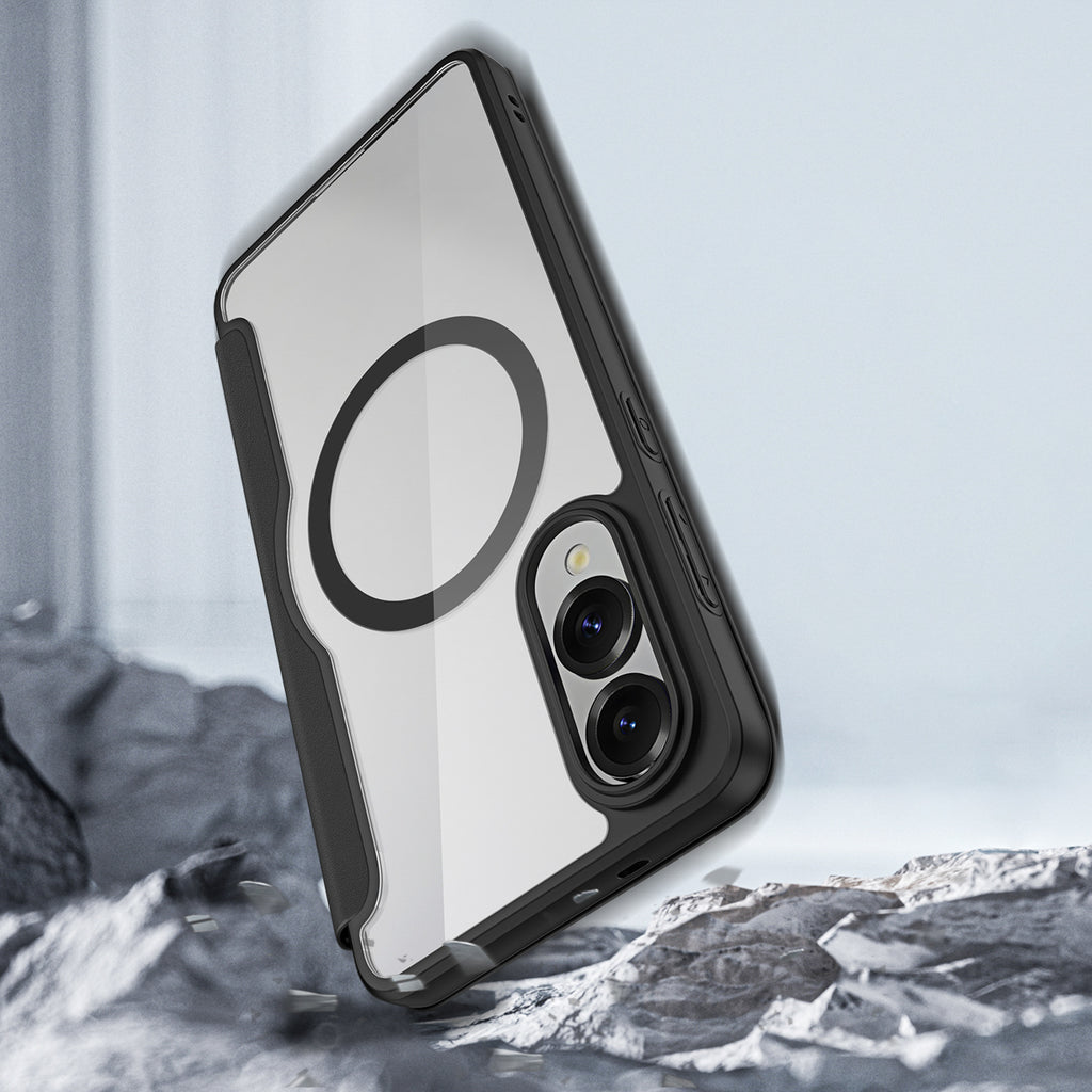 Dux Ducis Skin X Pro MagSafe dėklas S25 Edge – juodas