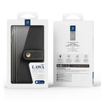 Dux Ducis Lava MagSafe dėklas Galaxy S25 Edge – juodas