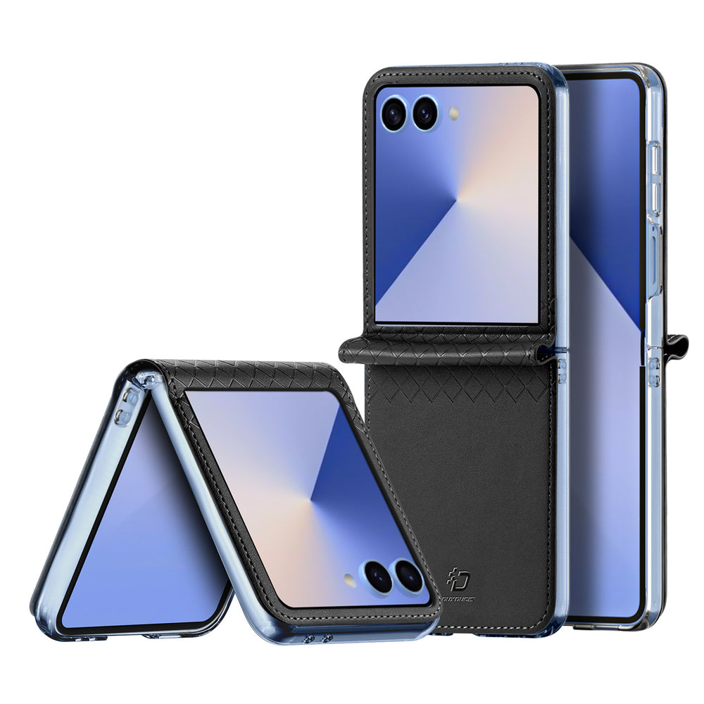 Dux Ducis Bril dėklas Samsung Galaxy Z Flip 7 – juodas -- Samsung Galaxy Z Flip 7