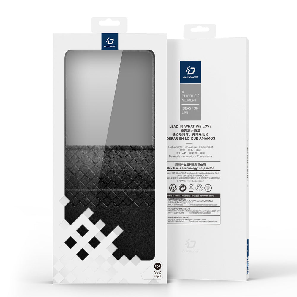 Dux Ducis Bril dėklas Samsung Galaxy Z Flip 7 – juodas