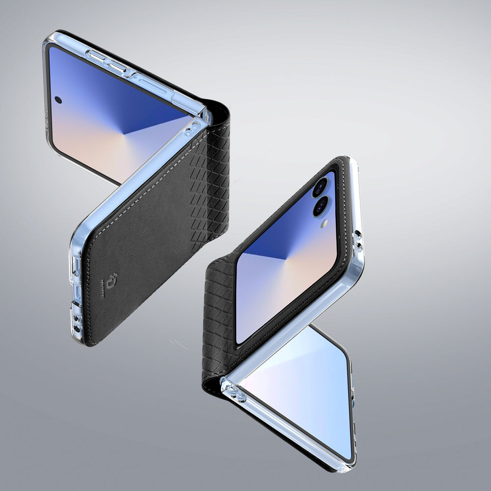 Dux Ducis Bril dėklas Samsung Galaxy Z Flip 7 – juodas -- Samsung Galaxy Z Flip 7