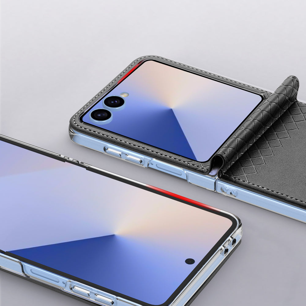 Dux Ducis Bril dėklas Samsung Galaxy Z Flip 7 – juodas -- Samsung Galaxy Z Flip 7