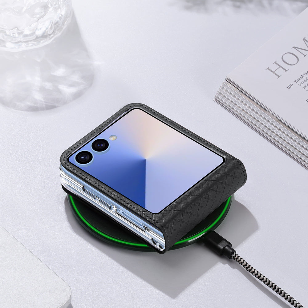 Dux Ducis Bril dėklas Samsung Galaxy Z Flip 7 – juodas -- Samsung Galaxy Z Flip 7