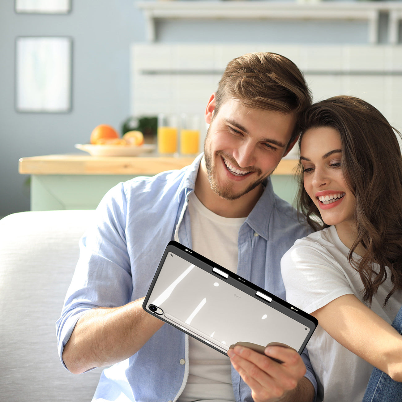 Dux Ducis Magi dėklas su rašiklio laikikliu, skirtas Samsung Galaxy Tab S10 FE/S9/S9 FE - juodas