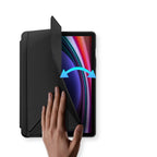 Dux Ducis Magi dėklas su rašiklio laikikliu, skirtas Samsung Galaxy Tab S10 FE/S9/S9 FE - juodas