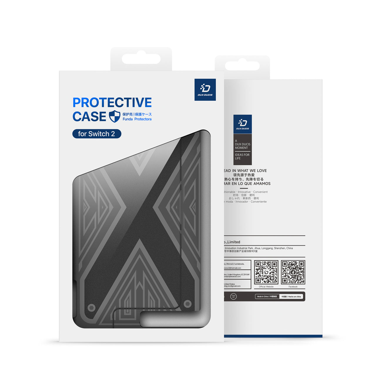 Dux Ducis apsauginis dėklas, skirtas Nintendo Switch 2 - juodas -- Cell phone cases and covers